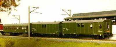 Standardhilfszug der Deutschen Reichsbahn, N-Modell der Fa. Schlosser