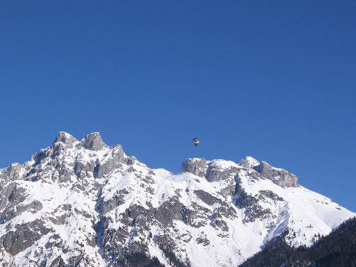 Ballon am Eiskogel