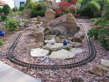 Gartenbahn - Erweiterung 2008 - Bild 2