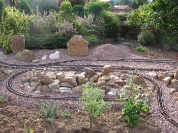 Gartenbahn - Erweiterung 2008 - Bild 5